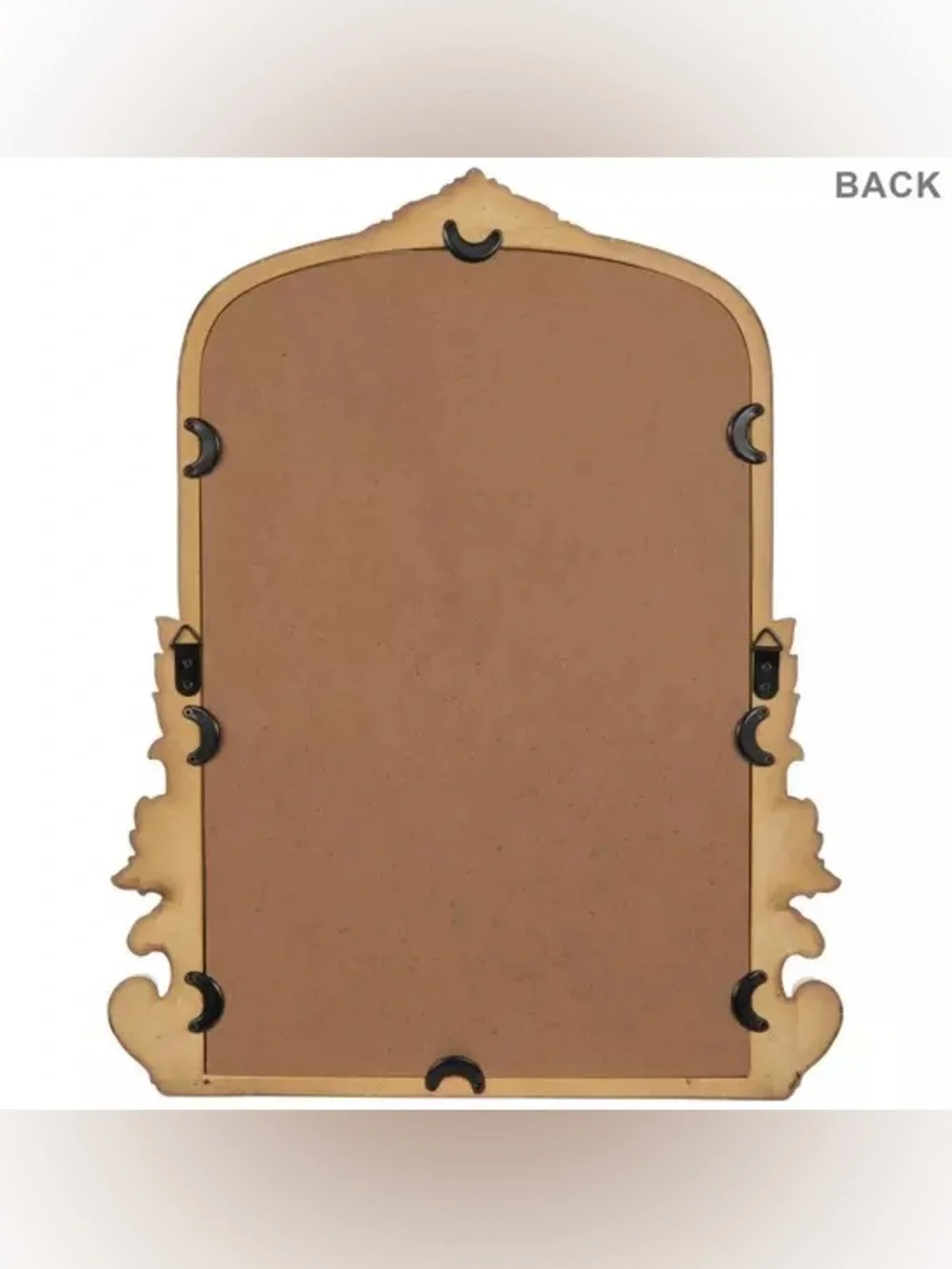 Gold I Was Home Bordeaux Arch Wall Mirror